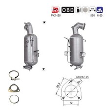 DPF Dieselpartikelfilter NEU